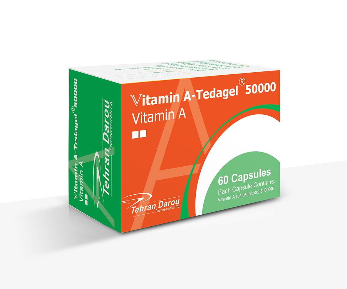 Vitamin A-Tedagel 50000